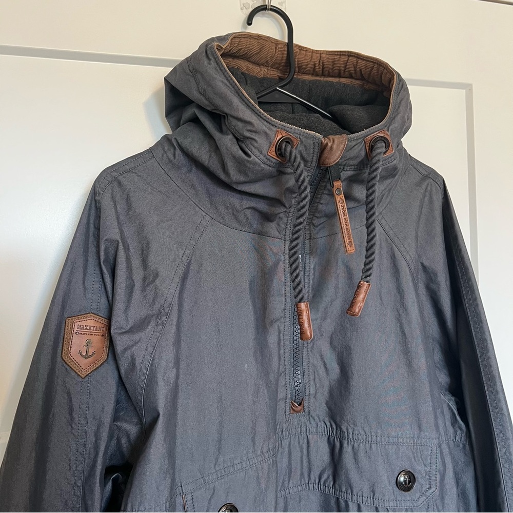 Naketano Gray and Brown Jacket